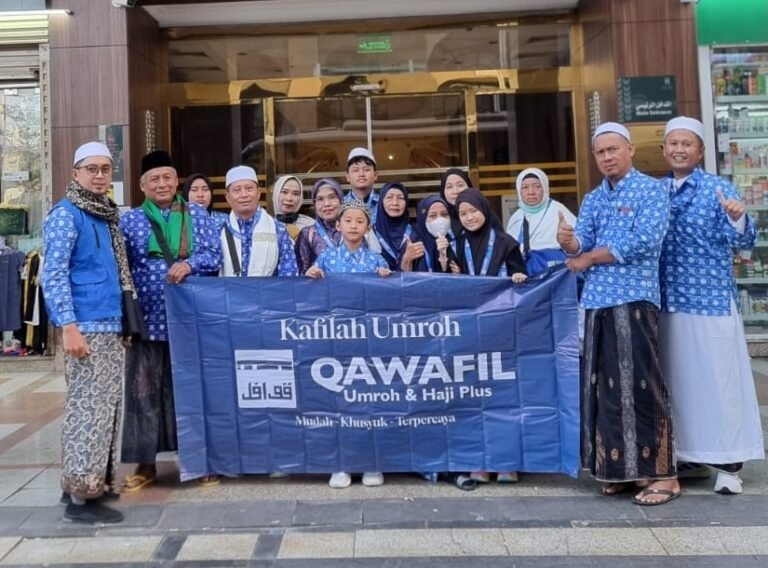 keberangkatan jamaah umroh Qawafil Travel tanggal 8 November 2025 Program 16 hari