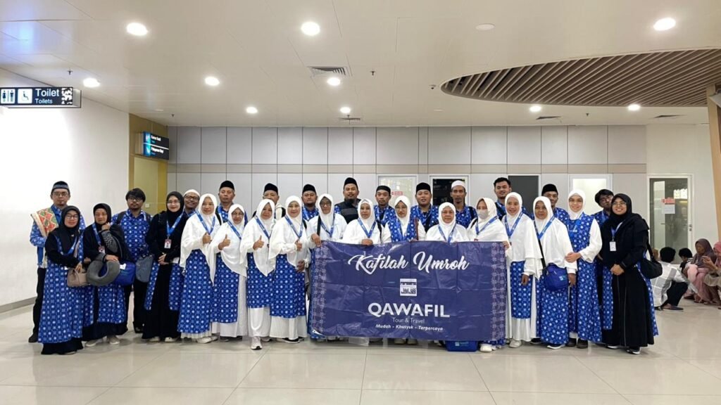 Qawafil Travel Berangkatkan 29 Jamaah Umroh Program 9 Hari pada 23 Desember 2025