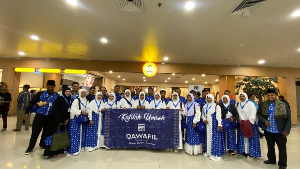 Keberangkatan Jamaah Umroh Qawafil Travel Kafilah 11 Januari 2026 Program 12 hari